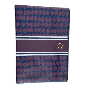 C. Wonder Graphic Heart Print Zip Top Pouch